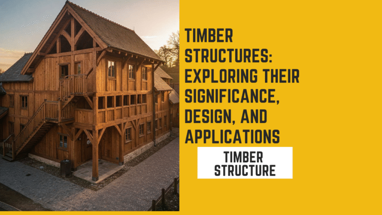 Timber Structures: Exploring Their Significance, Design, and Applications