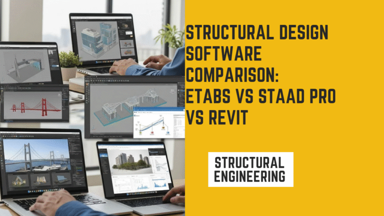 Structural Design Software Comparison 2025: Etabs vs Staad Pro vs Revit