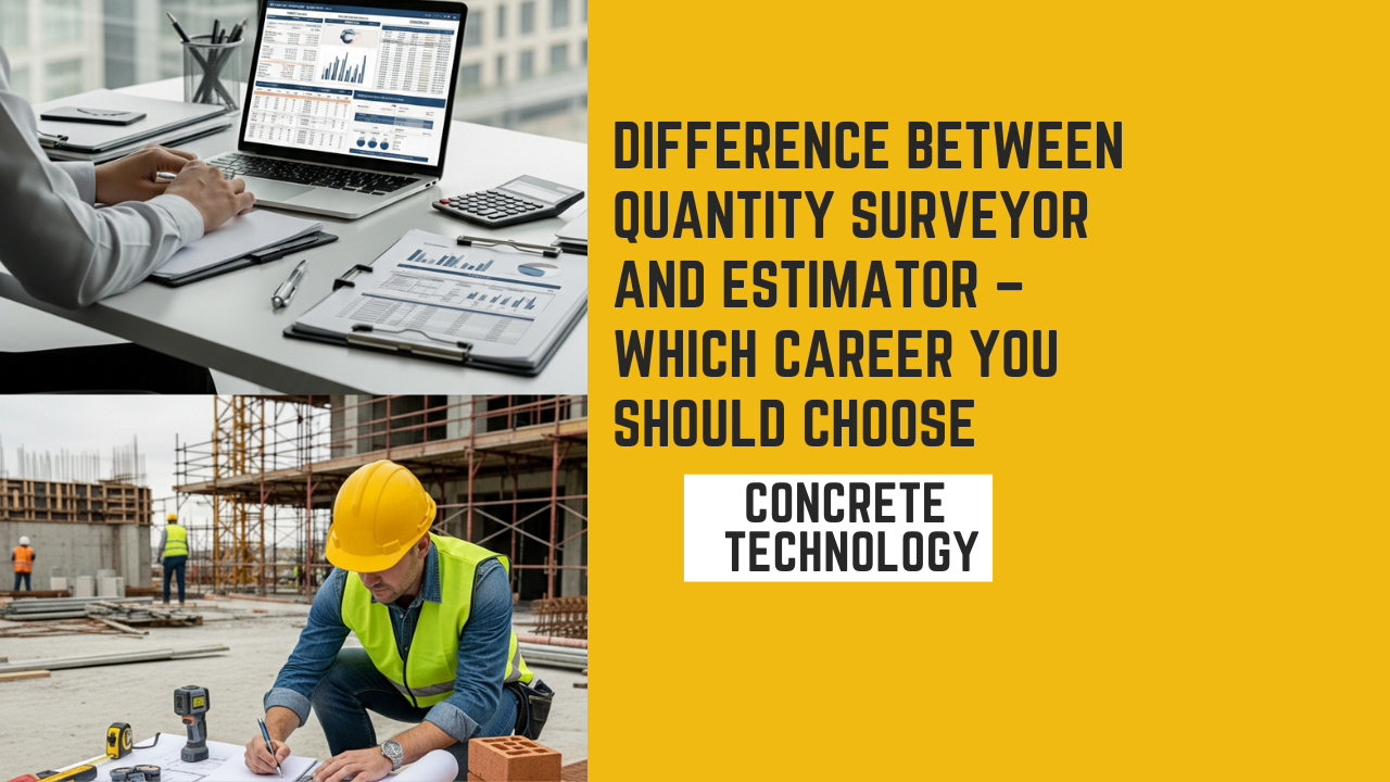 Difference between Quantity Surveyor and Estimator –Which Career You Should Choose Difference between Quantity Surveyor and Estimator –Which Career You Should Choose
