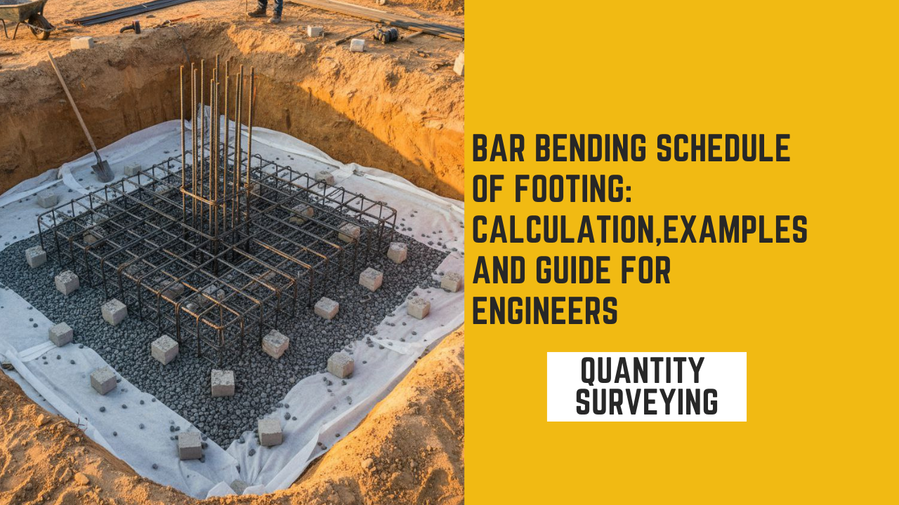 Bar Bending Schedule Of footing: Calculation, example, and Complete Guide 2025 Bar Bending Schedule Of footing: Calculation, example, and Complete Guide 2025