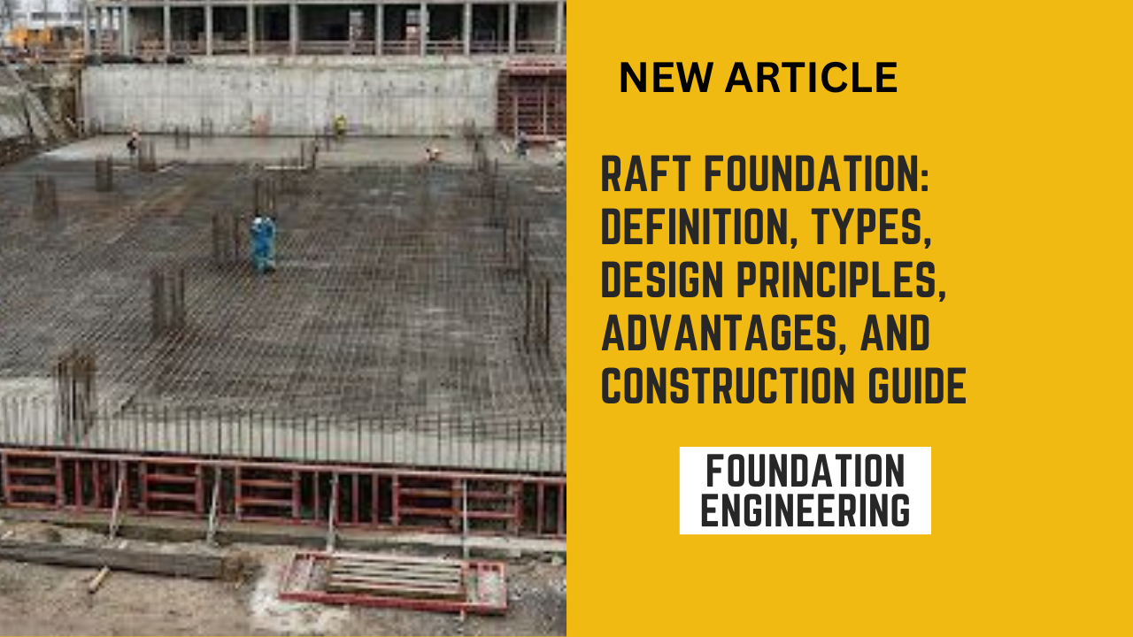 Raft foundation